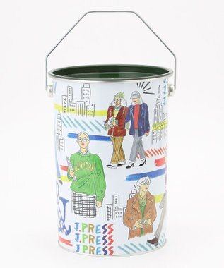 J.PRESS MEN 【J.PRESS ＆】ART×PACKAGE / B.D. SHIRTS & CAP グリーン系