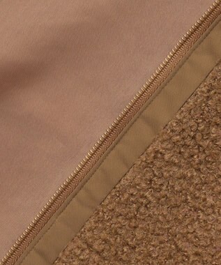 自由区 【カタログ掲載】ボアコンビ アウター キャメル