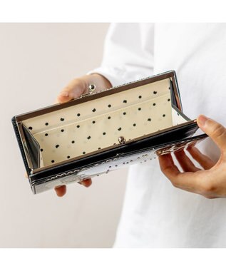 tsumori chisato CARRY マーメイドルーム 長財布 がま口 ブラック