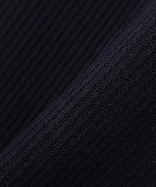 Green Parks 配色ニットポロ Navy