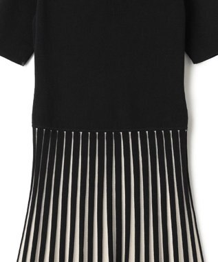 JOSEPH ストライプ　ドレス Oyster White/ Black