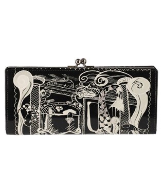 tsumori chisato CARRY マーメイドルーム 長財布 がま口 ブラック