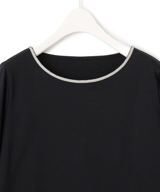 ICB L 【洗える】コンパクトモクロディ プルオーバー ブラック系