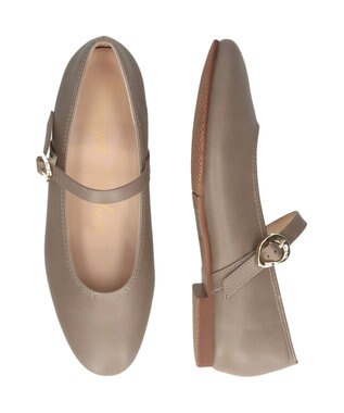 Bridget Birkin 【Bridget Birkin】モチーフパーツメリージェーンレインパンプス グレー