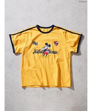 AMERICAN HOLIC ラインＴシャツ　Ｙｅｌｌｏｗ／Ｄｉｓｎｅｙ Yellow