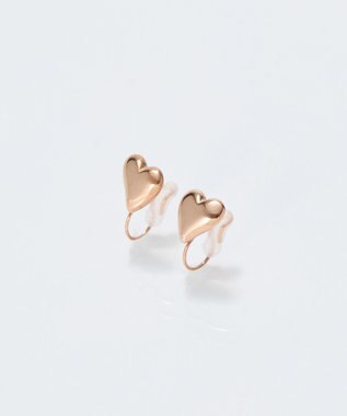 Phoebe <オンワード限定セット>【金属アレルギー対応】エレチェーンネックレス×ニュアンスハートライトフィットイヤリング/サージカルステンレス マルチ1