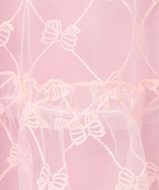 ANY KIDS チュールキャミソール付き ワンピース ピンク