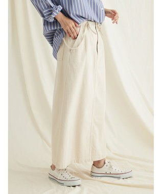 CRAFT STANDARD BOUTIQUE ２ＷＡＹサロペットスカート Natural