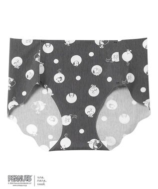 une nana cool MADE WITH PEANUTS 【綿混】フラット仕上げショーツ