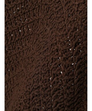 Green Parks ・ＳＵＧＡＲ　ＳＰＯＯＮ　クロシェキリカエワンピース Brown