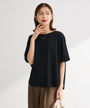 Green Parks マルチ機能バックデザインブラウス Black