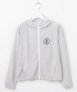 【辻梨恵プロ着用】UV-A波をブロックする『サンベール』 モノグラムUVパーカー