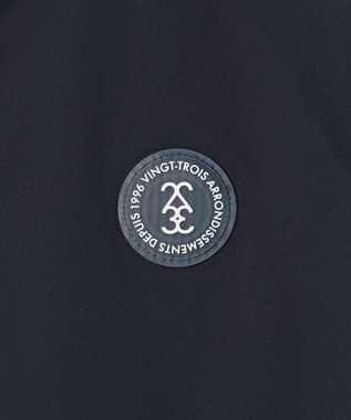 23区GOLF 【MEN】軽くて通気性抜群のニットコンビベスト ネイビー系