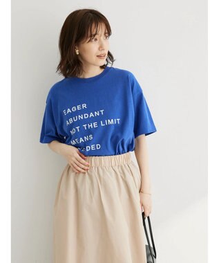 Green Parks ５段ロゴボックスＴシャツ Blue