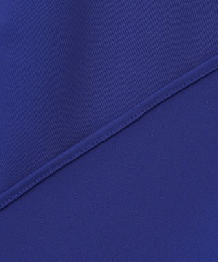 ICB 【UVカット・接触冷感・防シワ・洗える】エステルダブルクロス タックデザインプルオーバー ロイヤルブルー系