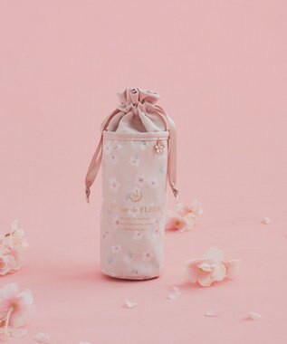 Maison de FLEUR sakuraプリントボトルケース Pink