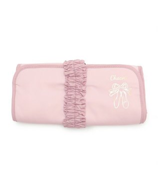 Chacott ギャザーロールケース ロイヤルピンク