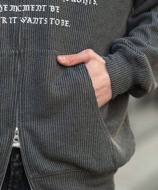 WEGO 【ユニセックス着用ITEM】メッシュZIPパーカー ブラックその他