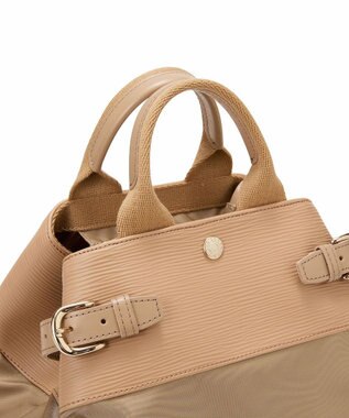 TOPKAPI 【Breath TOPKAPI】RIPPLE リプル ナイロン コンビ ベルト デザイン 3way リュック / バッグパック ベージュ