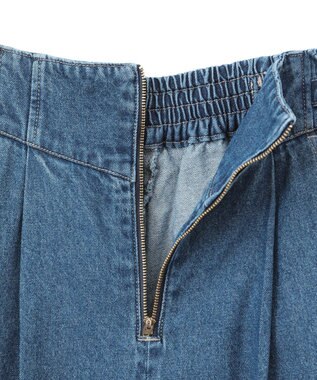 earth music&ecology サイドベルトデニムパンツ Medium Indigo