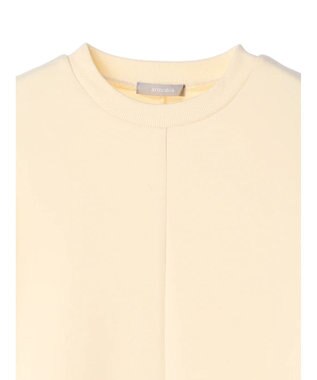 Green Parks armonia. リブ使いコクーンポンチワンピース Ivory