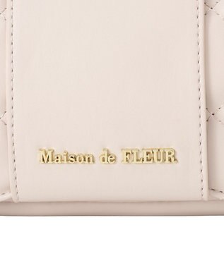 Maison de FLEUR パールリボンバッグ Pink