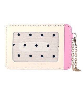 tsumori chisato CARRY ナチュラルラブ パスケース ホワイト