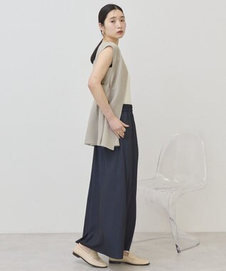 AMERICAN HOLIC 【選べる丈】ギャザースカーチョ【WEB限定カラー有り】 Navy