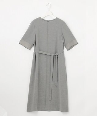 J.PRESS LADIES 【セットアップ対応】MELANGE ライトツイル ワンピース