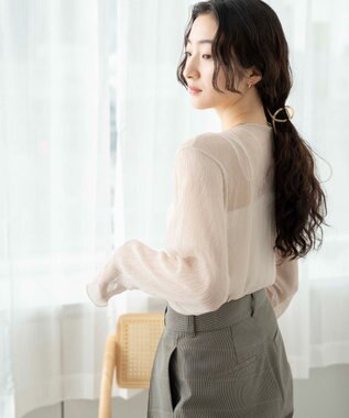 WEGO シアープリーツメロウロンT ホワイトその他