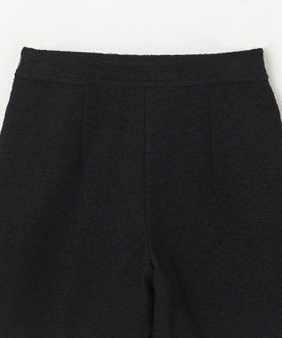 GRACE CONTINENTAL ツイードラップショートパンツ ブラック