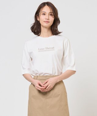 J.PRESS LADIES S ロゴTシャツ