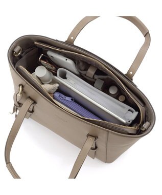 ACE BAGS & LUGGAGE Jewelna Rose オリンズ トートバッグ 10.1タブレット収納 本革 11923 ジュエルナローズ ショルダーバッグ 2way グレージュ