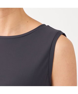 Chacott Chacott BALANCE ライトノースリーブワンピース ブラック