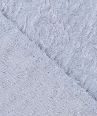 BEIGE， 【洗える】CROISETTE / ジャカードブラウス Sax