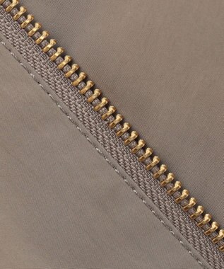 J.PRESS LADIES 【撥水加工】Artirosa フード ブルゾン ブラウン系