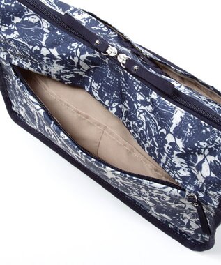 ACE BAGS & LUGGAGE hiromichi nakano フェズリ ショルダーバッグ  17522 ヒロミチナカノ ネイビー（フラワー）