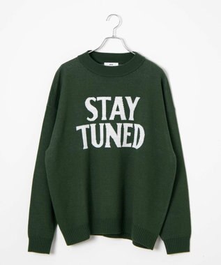 WEGO オーバーフィットジャガードプルオーバー 柄3