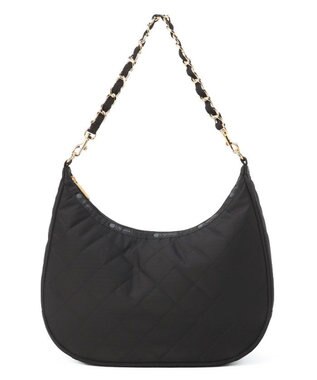LeSportsac CHAIN N/S CONV HOBO/ブラックチェーンキルト ブラックチェーンキルト