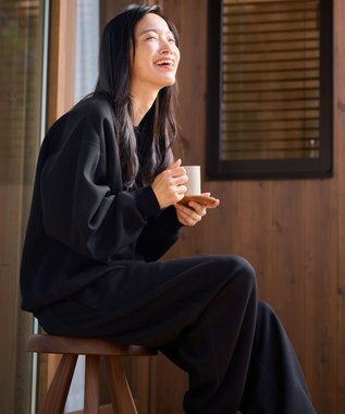 HAAG レゾナバイオ アクティブダブルニットシャツ ブラック