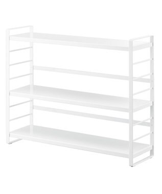 tower シンク上キッチン収納ラック タワー ホワイト ホワイト