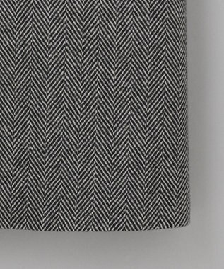 GOTAIRIKU 【山栄毛織】カントリーツイード ステンカラーコート グレー系8