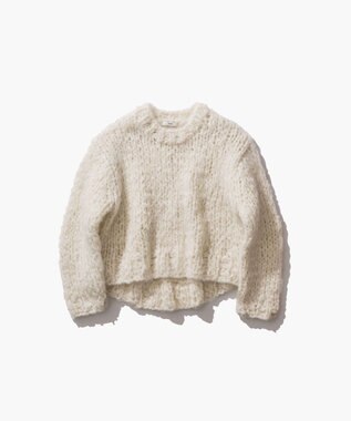 ATON HAND KNIT | オーバーサイズプルオーバー