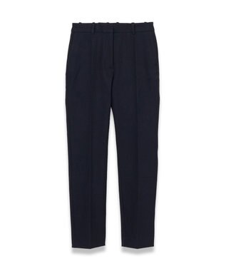 JOSEPH 【FOUNDATIONS】ギャバジンストレッチ　スリムストレートトラウザーズ Navy