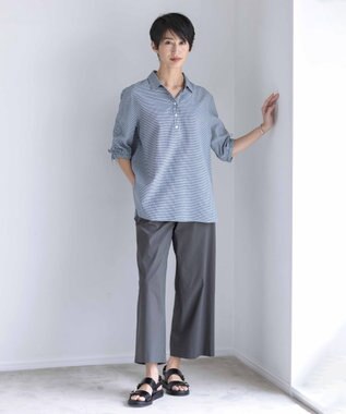 J.PRESS LADIES ベルト サンダル ブラック系