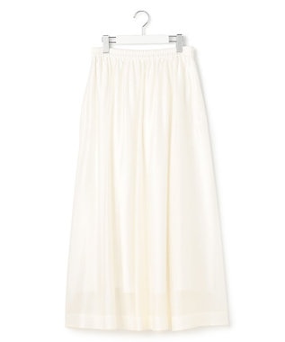 23区 【SLOW/一部店舗限定】エアリーフレア スカート オフホワイト