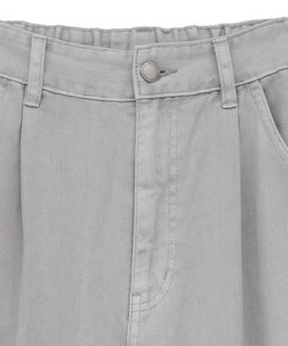 Green Parks カラーピグメントパンツ Light Gray