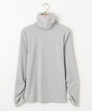 組曲 S ラメチュールコンビタートル カットソー シルバー系