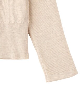 earth music&ecology 【2点SET】襟付きニットアンサンブル Gray Beige