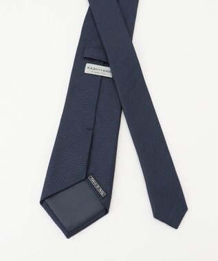 ディオールオム ネクタイ カウズ コラボ ワンポイント ソリッド ネイビー ディオールオム ネクタイ カウズ コラボ ワンポイント ソリッド